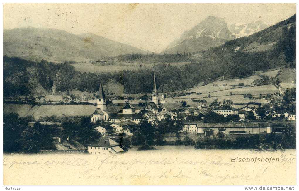 BISCHOFSHOFEN. Panorama. Posted For TRIESTE 1905. - Bischofshofen