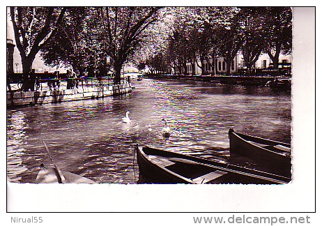 ANNECY Canal Du Vassé Et Pont Des Amours 1961 - Annecy