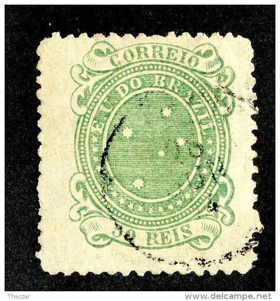 3578x)  Brazil 1890 - Sc# 100b ~ Used - Used Stamps