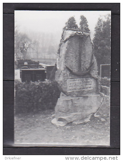 Grabmal Des Vizeadmirals Georg Von Schleinitz (1834-1910) Bei Lügde, Kleinbild, 1972 - Identifizierten Personen