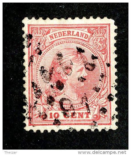 3610x)  Netherlands 1894 - Sc# 43a ~ Used - Used Stamps