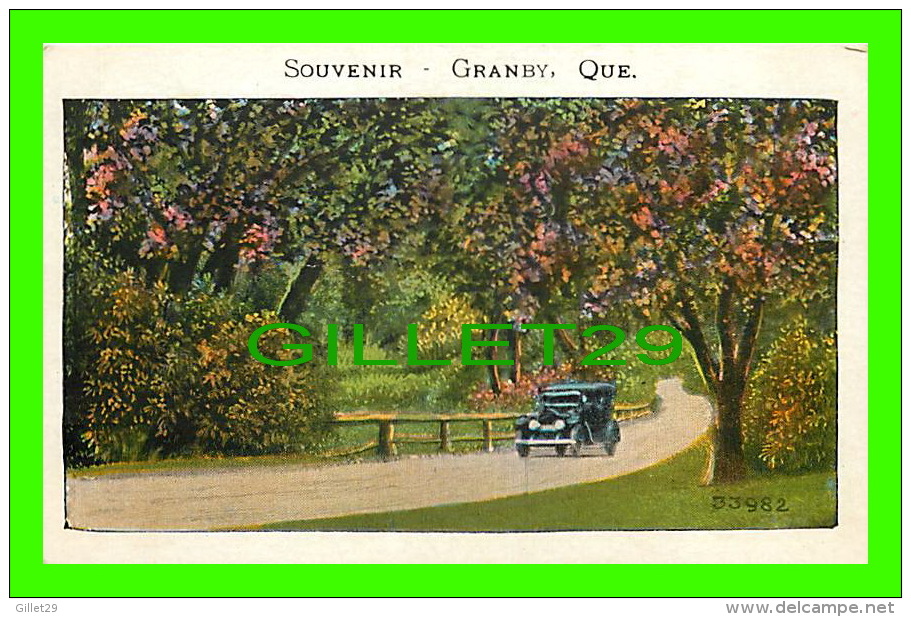 GRANBY, QUÉBEC - SOUVENIR - SERIES 1028-24 DES - ÉCRITE - - Granby