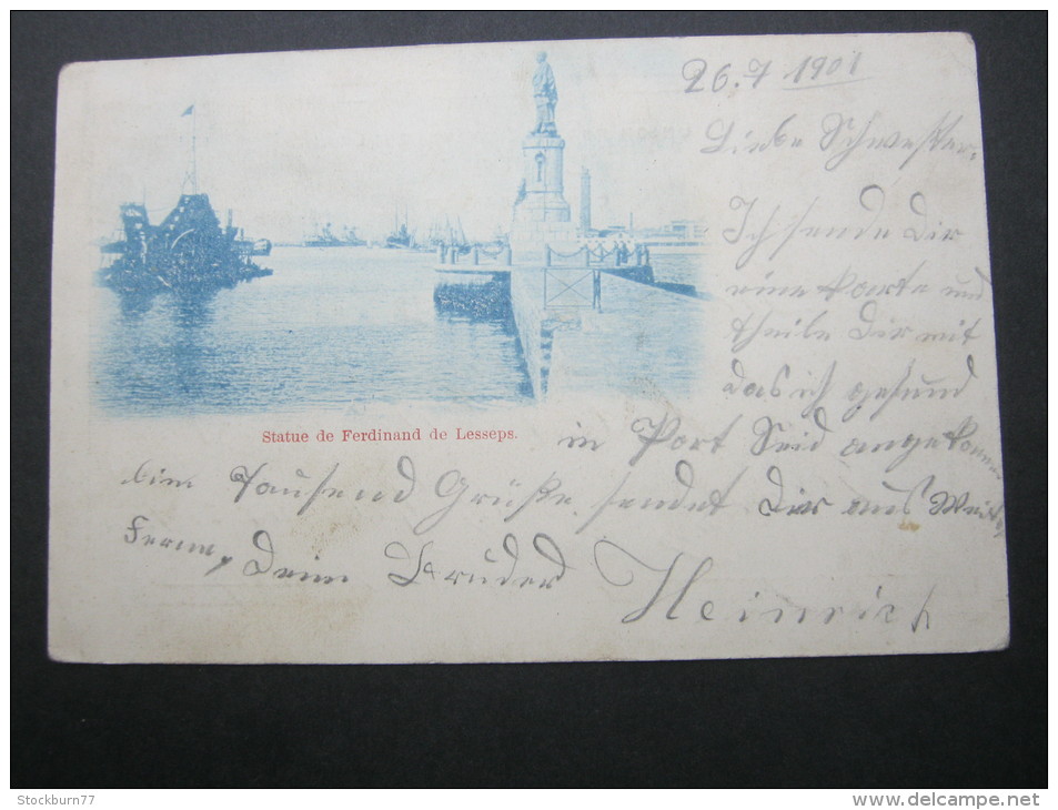 1901, Boxeraufstand, Feldpostkarte Mit Marinestempel - China (offices)