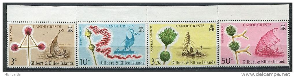 119 GILBERT ET ELLICE 1974 - Bateau Voilier - Neuf Sans Charniere (Yvert 217 20) - Gilbert & Ellice Islands (...-1979)