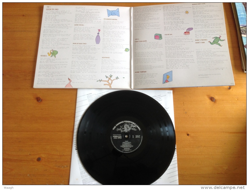 GENESIS "duke" LP 1st FRENCH Press - Rock