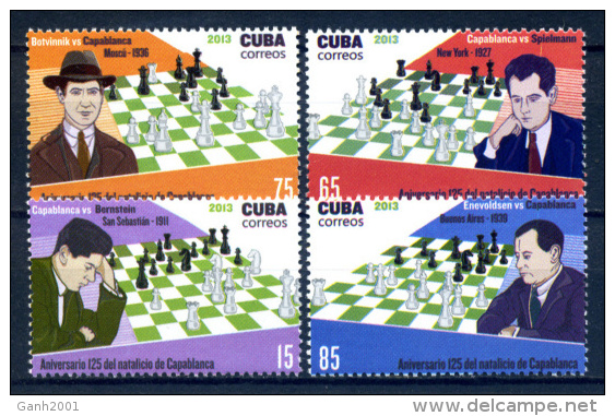 Chess 2013 MNH Ajedrez Capablanca / C6029 - Echecs