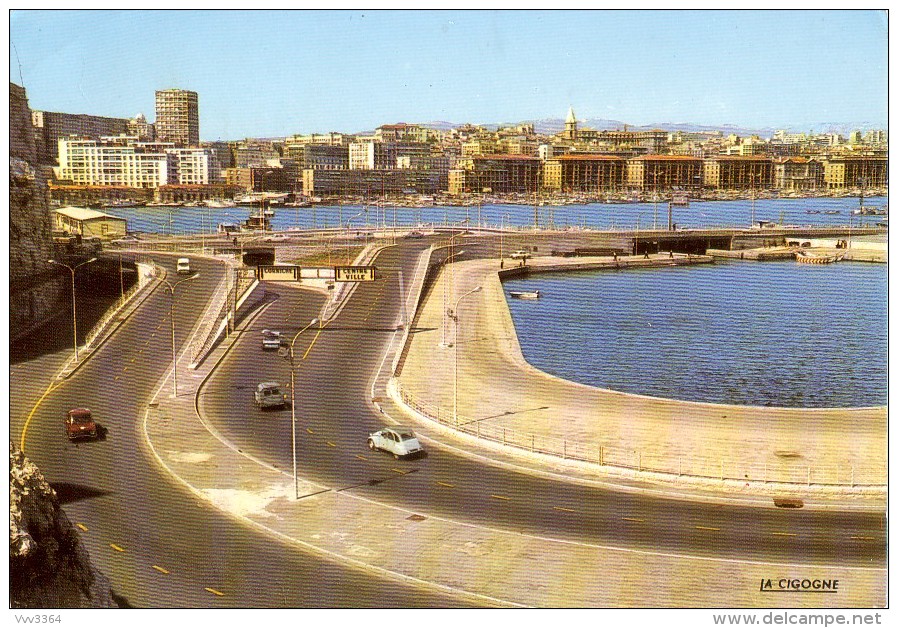 MARSEILLE: Le Tunnel Routier Sous Le Vieux Port - Old Port, Saint Victor, Le Panier