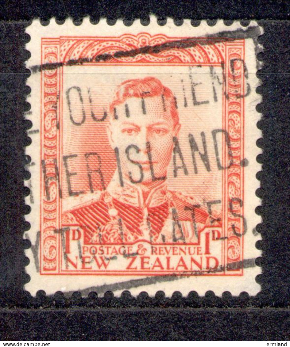 Neuseeland New Zealand 1938 - Michel Nr. 238 O - Gebraucht