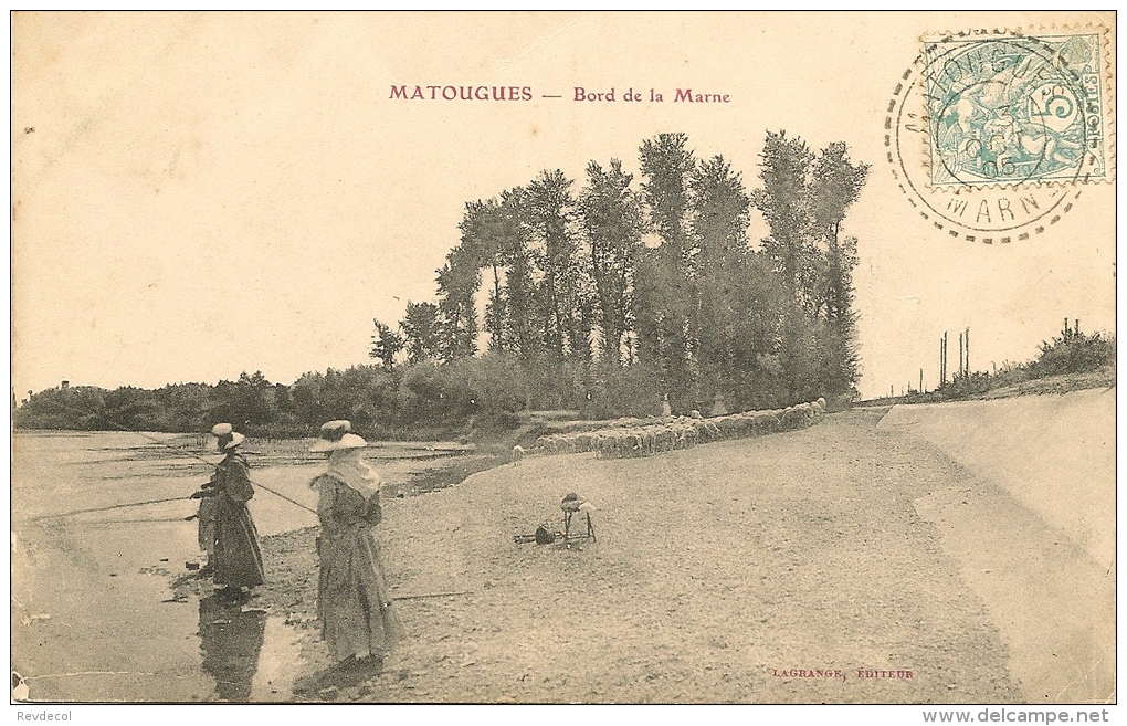 MATOUGUES - Bord De La Marne        -- Lagrange - Autres & Non Classés