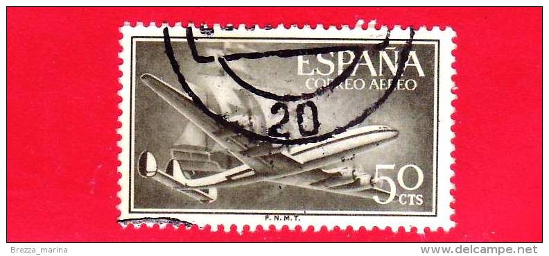 SPAGNA - USATO - 1965 - Espressi - Paper Arrow - Correspondencia Urgente -  50 - Special Delivery