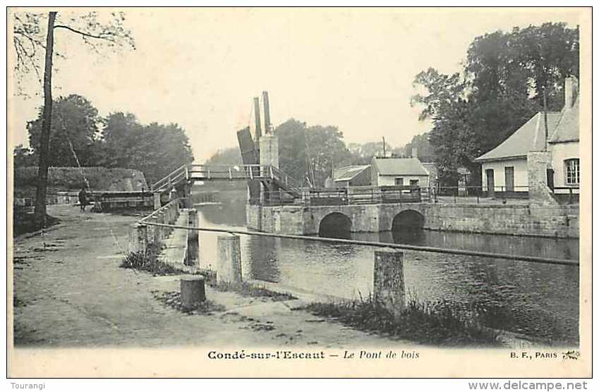 Sept13 328 : Condé-sur-l´Escaut  -  Pont De Bois - Conde Sur Escaut