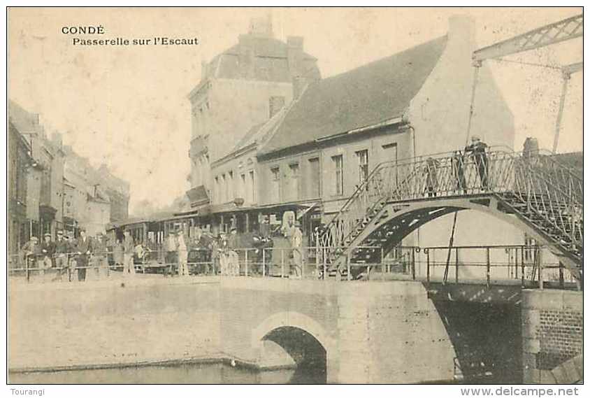 Sept13 334 : Condé-sur-l´Escaut  -  Passerelle Du Tram - Conde Sur Escaut