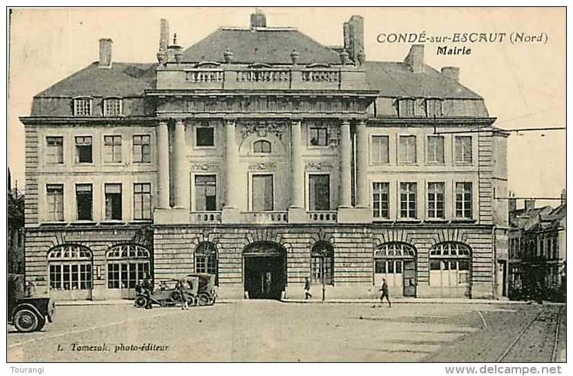 Sept13 335 : Condé-sur-Escaut  -  Mairie - Conde Sur Escaut