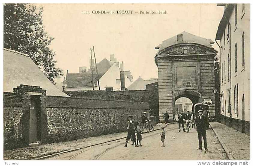 Sept13 338 : Condé-sur-l'Escaut  -  Porte Rombault - Conde Sur Escaut