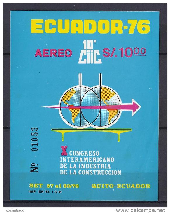 ECUADOR 1976 - Yvert #H30 - MNH ** - Ecuador