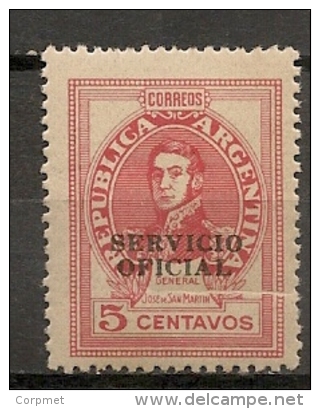 ARGENTINA - VARIETY PLIEGUE - PLI - Printing FOLD - Not Listed Yvert # 340A - ** MINT NH - Oficiales