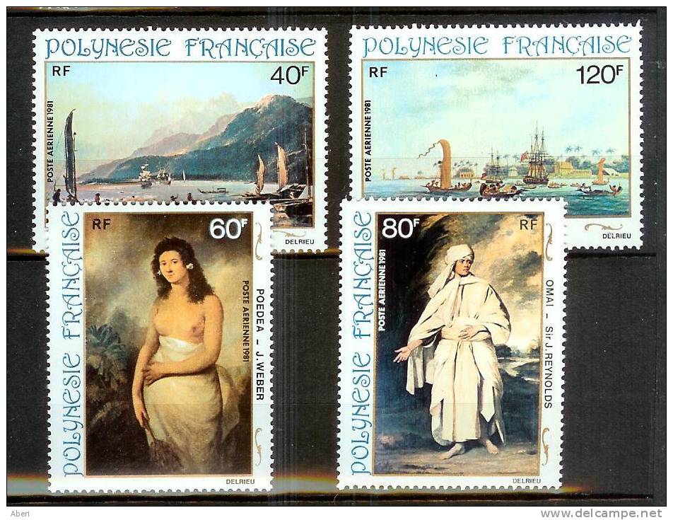 POLYNESIE  PA 163 à 166**    Peintures Du 18éme Siècle - Nuevos