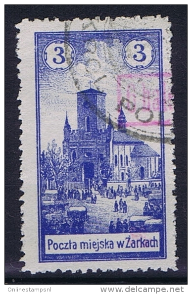 Poland Local Issues 1918 Zarki, Mi 4A Used - Used Stamps