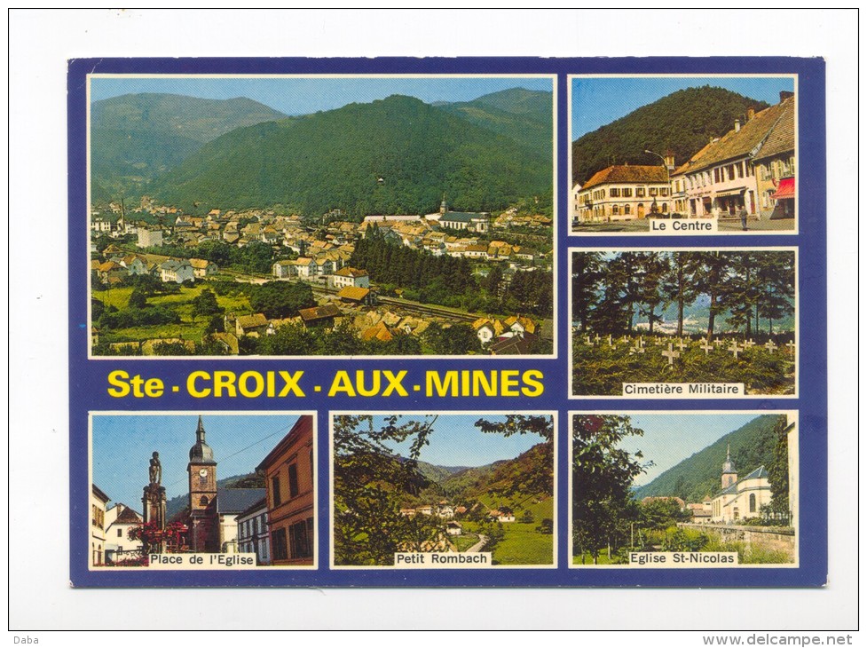 Sainte-Croix-aux-Mines. Multivues. - Sainte-Croix-aux-Mines