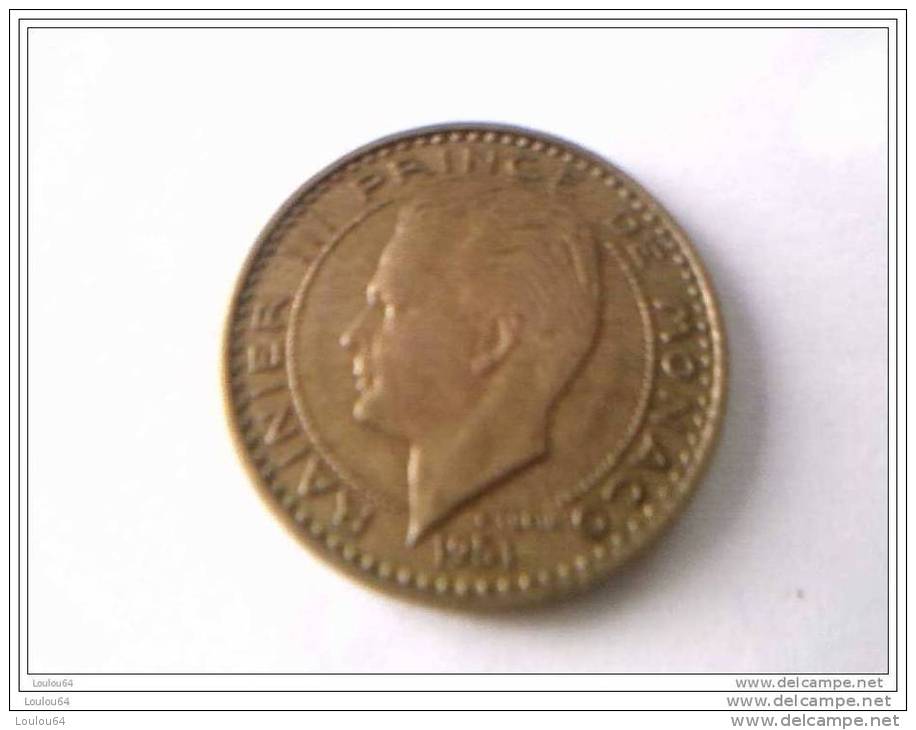 MONACO - 20 Francs 1951 - RAINIER III - - 1949-1956 Anciens Francs
