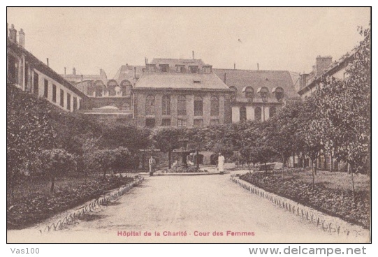 CPA PARIS- HOSPITAL DE LA CHARITE, COUR DES FEMMES - Santé, Hôpitaux