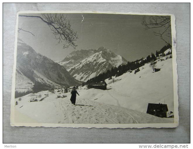 Austria - Mittelberg -  1952 RPPC   D109835 - Kleinwalsertal