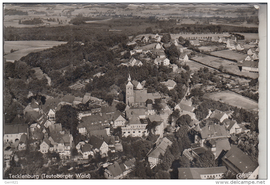 4542 TECKLENBURG, Luftaufnahme - Steinfurt