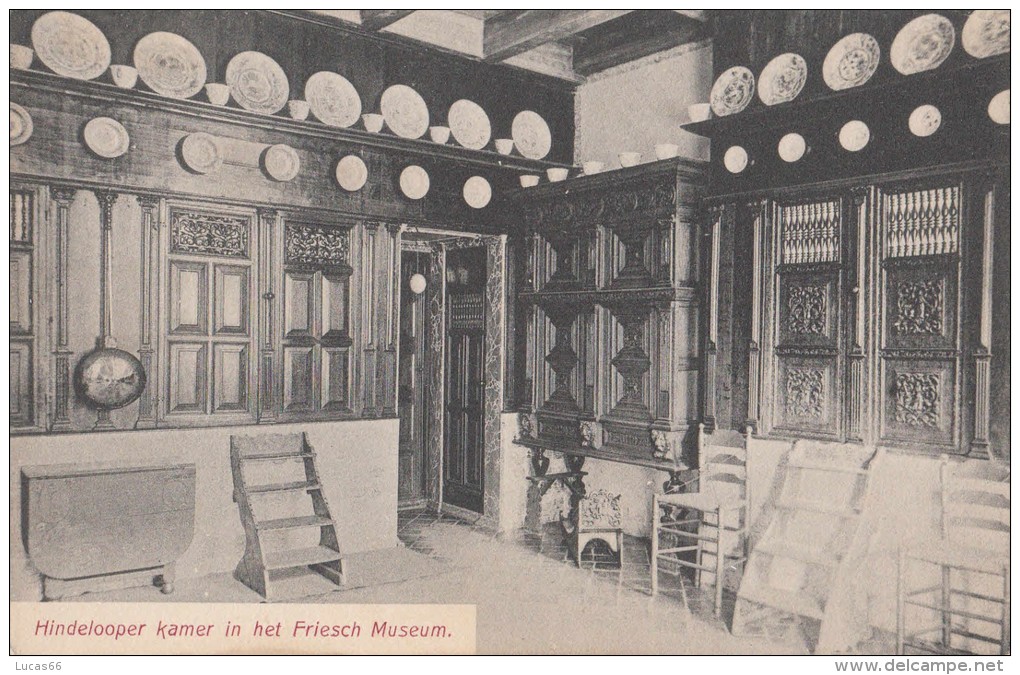 C1900 FRIESCH MUSEUM - HINDELOOPER KAMER IN HET FRIESCH MUSEUM - Leeuwarden