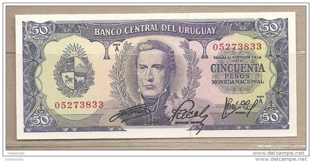 Uruguay - Banconota Non Circolata Da 50 Pesos - Uruguay