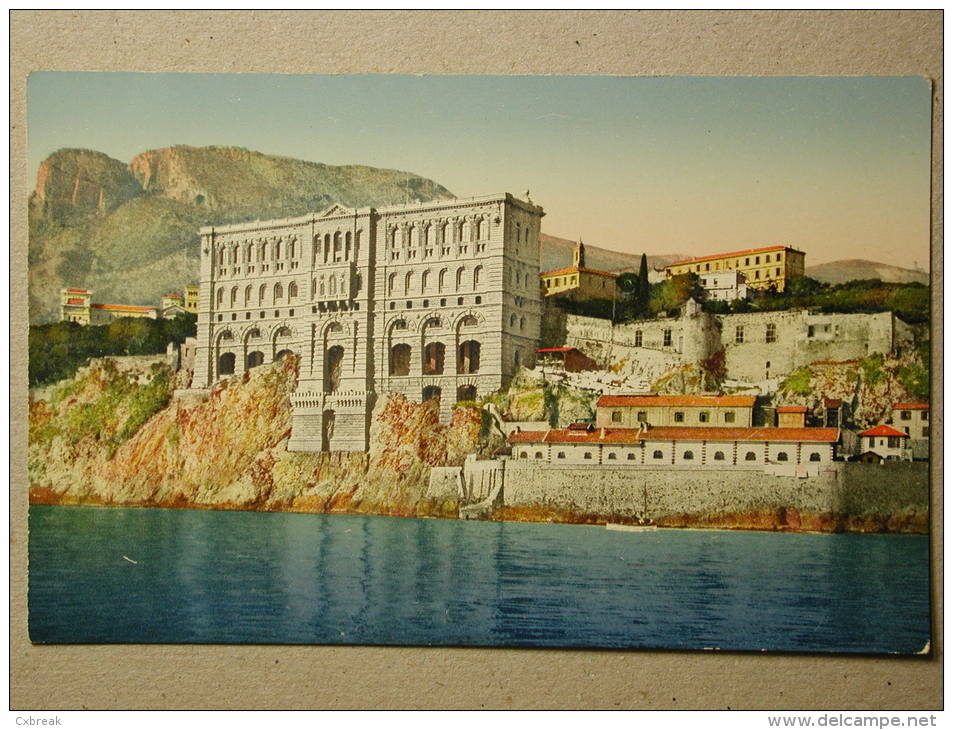 Monaco, Le Musée Océanographique Et La Tête De Chien - Oceanografisch Museum