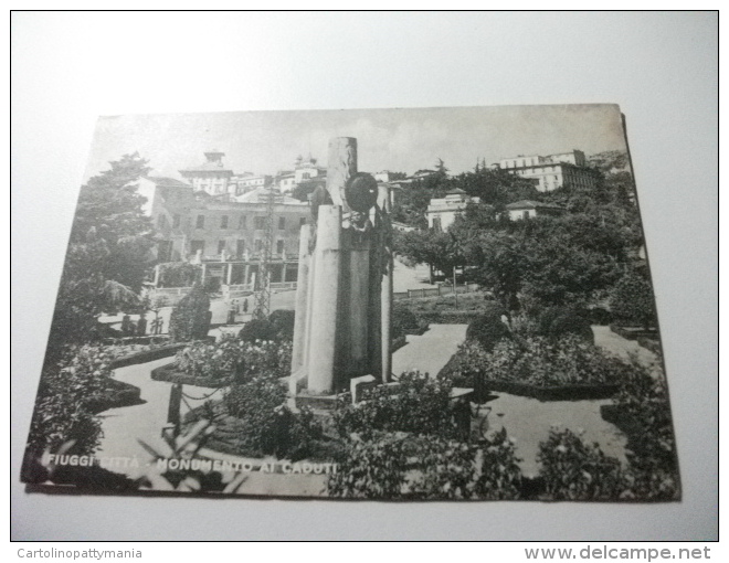 Monumento Ai Caduti  Fiuggi Città - War Memorials