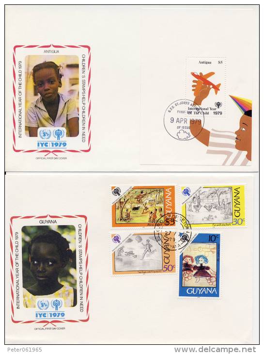 VN - Internationaal Jaar Van Het Kind 1979 - 12 FDC's - VN