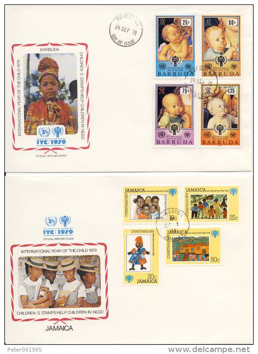 VN - Internationaal Jaar Van Het Kind 1979 - 12 FDC's - VN