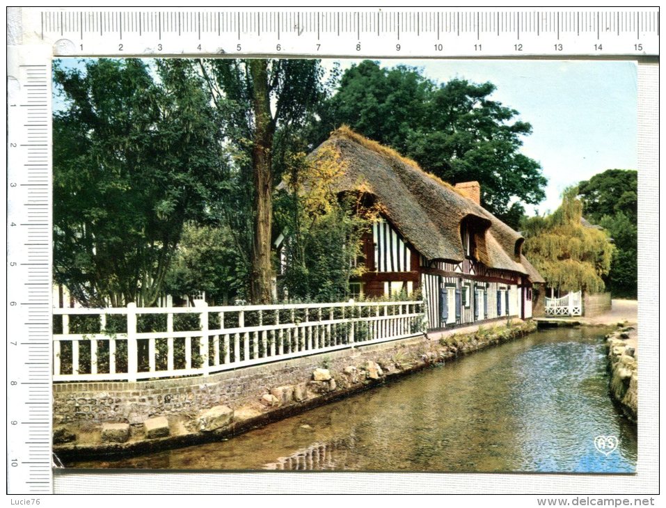 VEULES LES ROSES  - Chaumière Normande - L Abreuvoir - Veules Les Roses