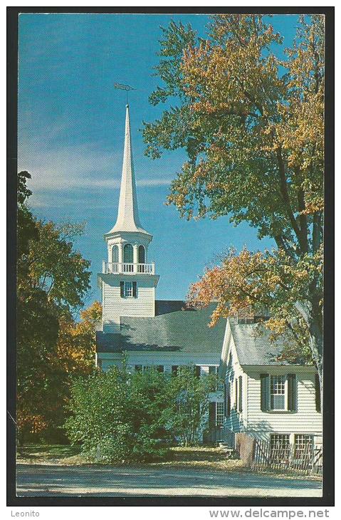 WILTON Congregational Curch Connecticut 1969 - Bridgeport