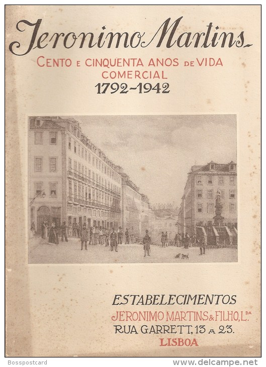 Lisboa - Jerónimo Marins, Publicação De 1942 Comemorativa Dos 150 Anos Dos Estabelecimentos (9 Scans) Publicidade - Andere & Zonder Classificatie