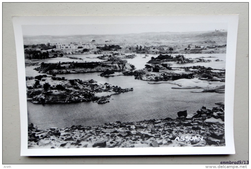 CARTE PHOTO ASSOUAN  - ASSUAN - Assouan