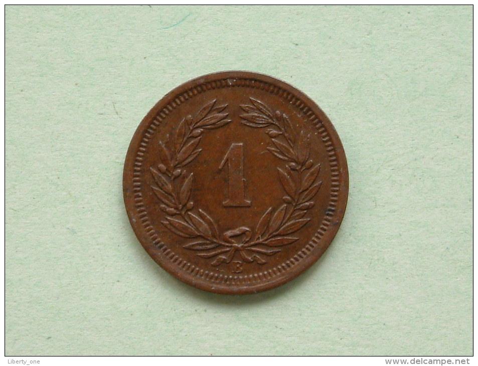 1898 - 1 RAPPEN / KM 3.1 ( Uncleaned - For Grade, Please See Photo ) ! - Autres & Non Classés