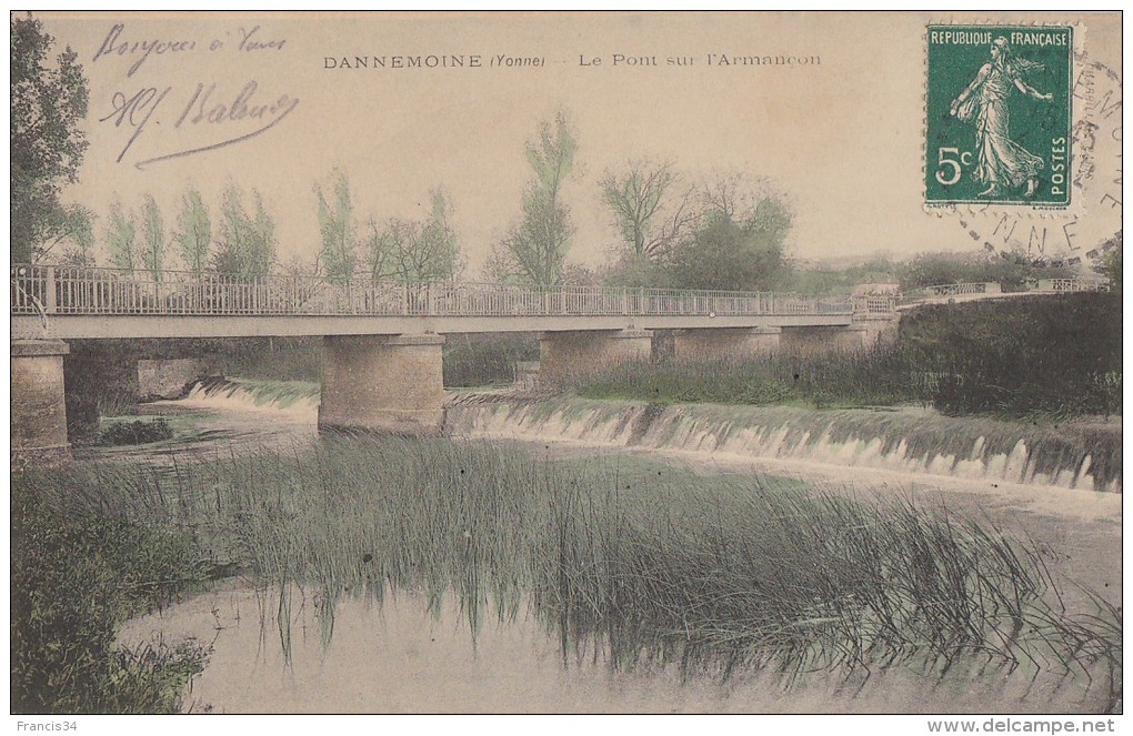 CPA - Dannemoine - Le Pont Sur L'Armançon - Autres & Non Classés