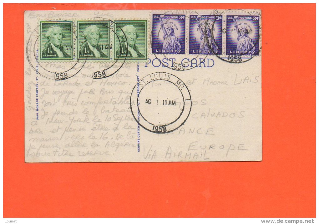 MISSOURI - Année 1958 (timbres, Oblitérations ) - Autres & Non Classés