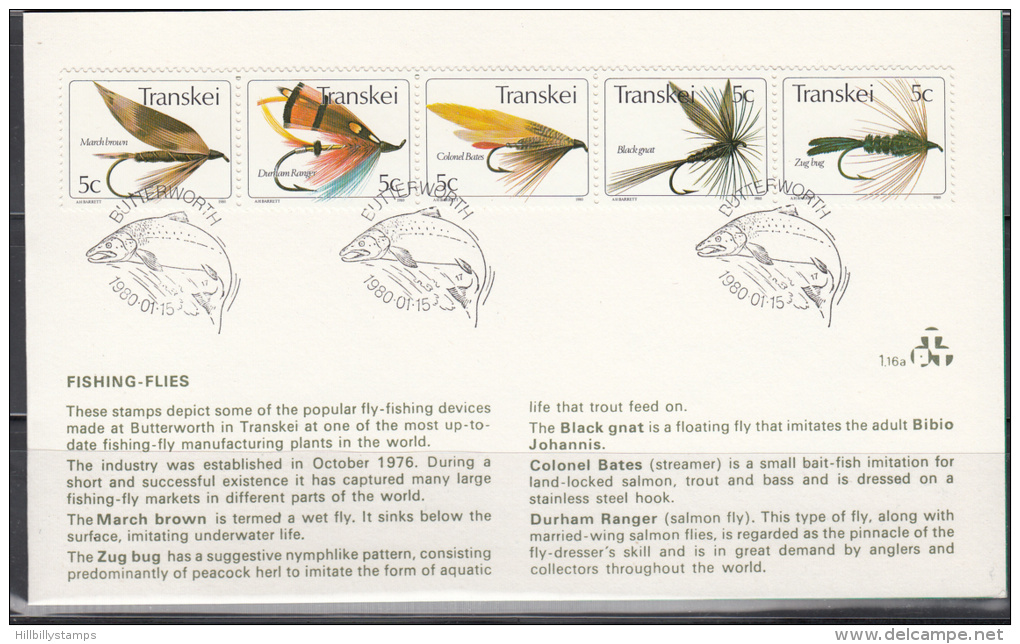 South Africa--transkei   Lot No.  670a  Presentation Booklet   Year 1980 - Oblitérés