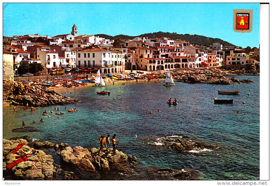 D23 657 - ESPAGNE - CALELLA DE PALAFRUGELL - Vue Générale Et Port Bo - Sonstige & Ohne Zuordnung