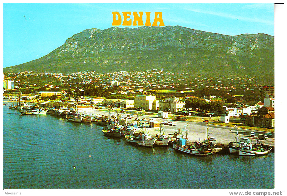 D23 660 - ESPAGNE - DENIA (ALICANTE) - Vue Aérienne Du Port - Autres & Non Classés