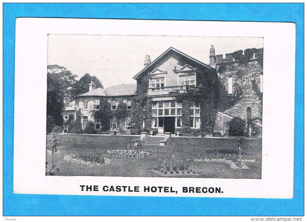 CPA- The Castle Hotel, Brecon- Royaume Uni, Pays De Galles, Breconshire - Breconshire