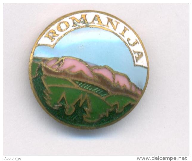 CLIMBING MOUNTAINEERING CLUB ´´ROMANIA´´ FROM SARAJEVO, BOSNIA,  MEGA RARE PIN BADGE FROM 1930th - Alpinism, Mountaineering