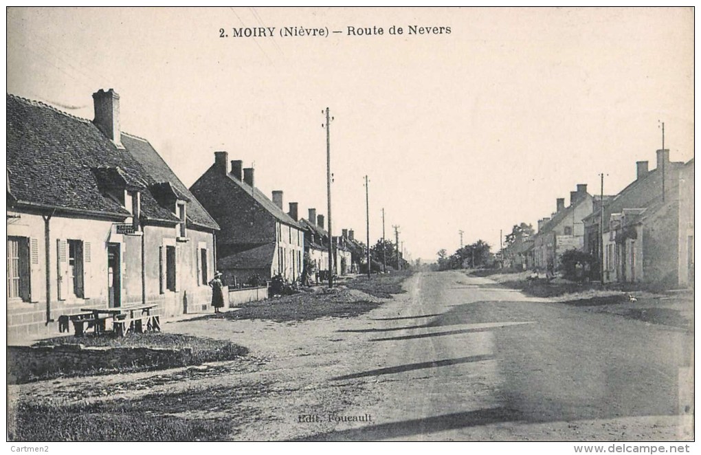 MOIRY ROUTE DE NEVERS 58 NIEVRE - Autres & Non Classés