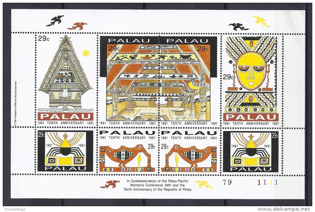 PALAU 1991 - Yvert #432/39 - MNH ** - Palau