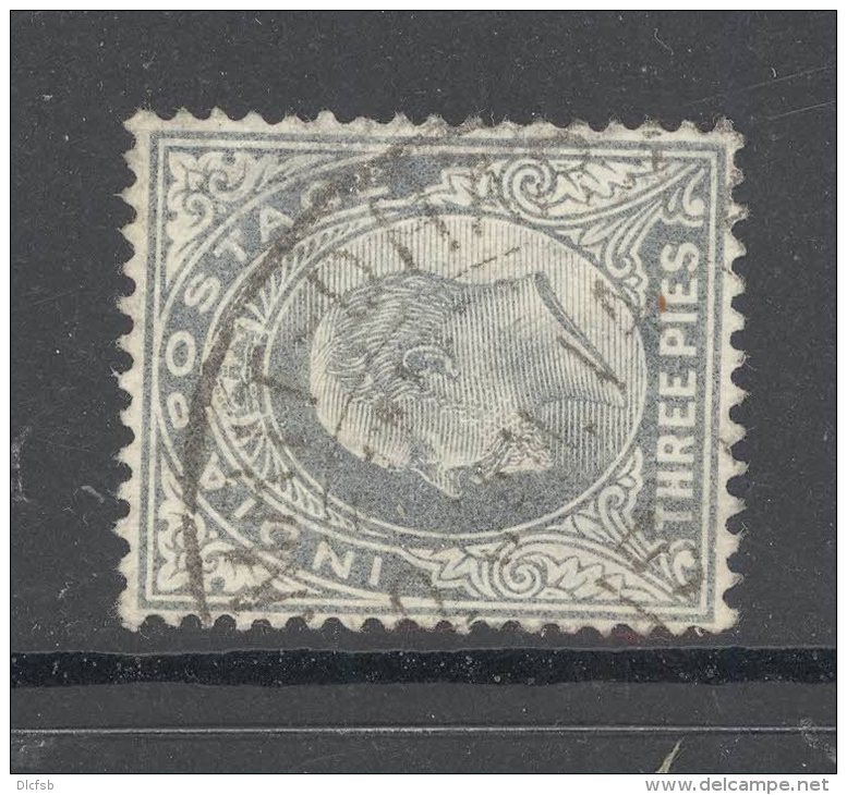 INDIA, Postmark ""MARIT DHARA"" On Edward VII Stamp - 1882-1901 Empire