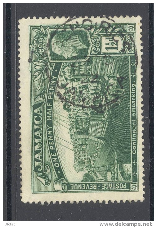 JAMAICA, Postmark Ocho Rios On George V Stamp - Jamaica (...-1961)