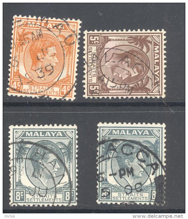 MALACCA, Postmarks MERLIMAU, ASAHAN, MALACCA, MALACCA - Malacca